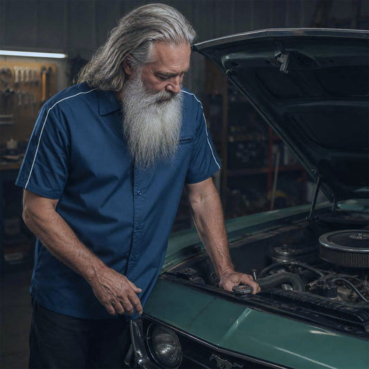 Milwaukee Motorcycle Clothing Co. Men's Mechanic Button Up Shirt