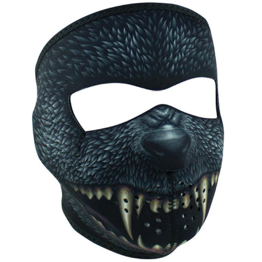 ZanHeadgear WNFM416 Neoprene Silver Full Face Mask