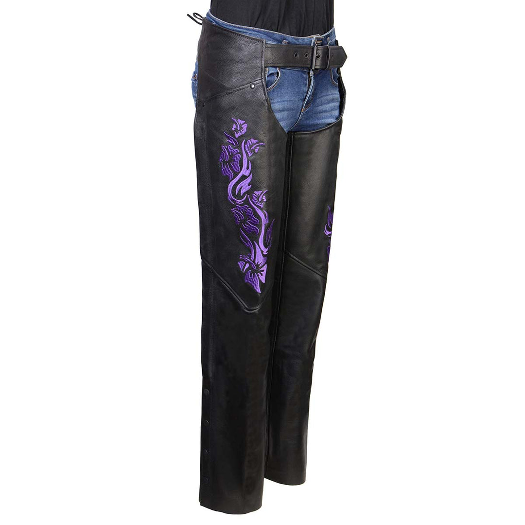 Milwaukee Leather Women's Leather Chaps - LKL16702