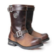 Milwaukee Leather Men's Dark Brown Copper Forge Engineer Boots, MBM9058