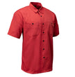Milwaukee Motorcycle Clothing Co. Men's Super Duty Red Mechanic Shirt