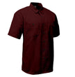 Milwaukee Motorcycle Clothing Co. Men's Super Duty Burgundy Mechanic Shirt