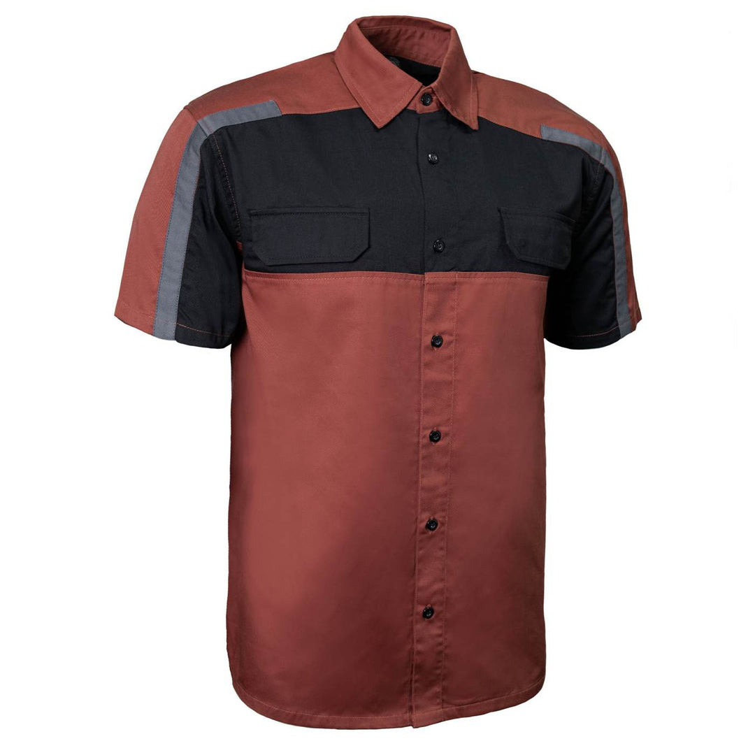 Milwaukee Motorcycle Clothing Co. Men's Mechanic Shirt, MDM11697