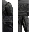 Milwaukee Leather MLM1500 Men's Crossover Black Leather Scooter Jacket with Reflective Skulls