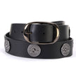 Milwaukee Leather Men's Black 12 Gauge Shell Leather Belt, MP7111