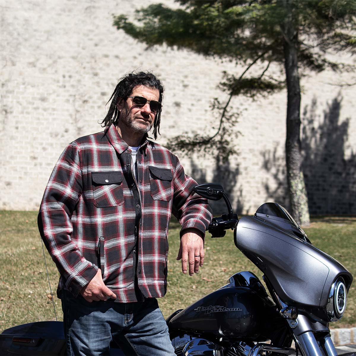 Milwaukee Leather Men’s Heavy Duty Mechanic Work Flannel Shirt, MPM1637