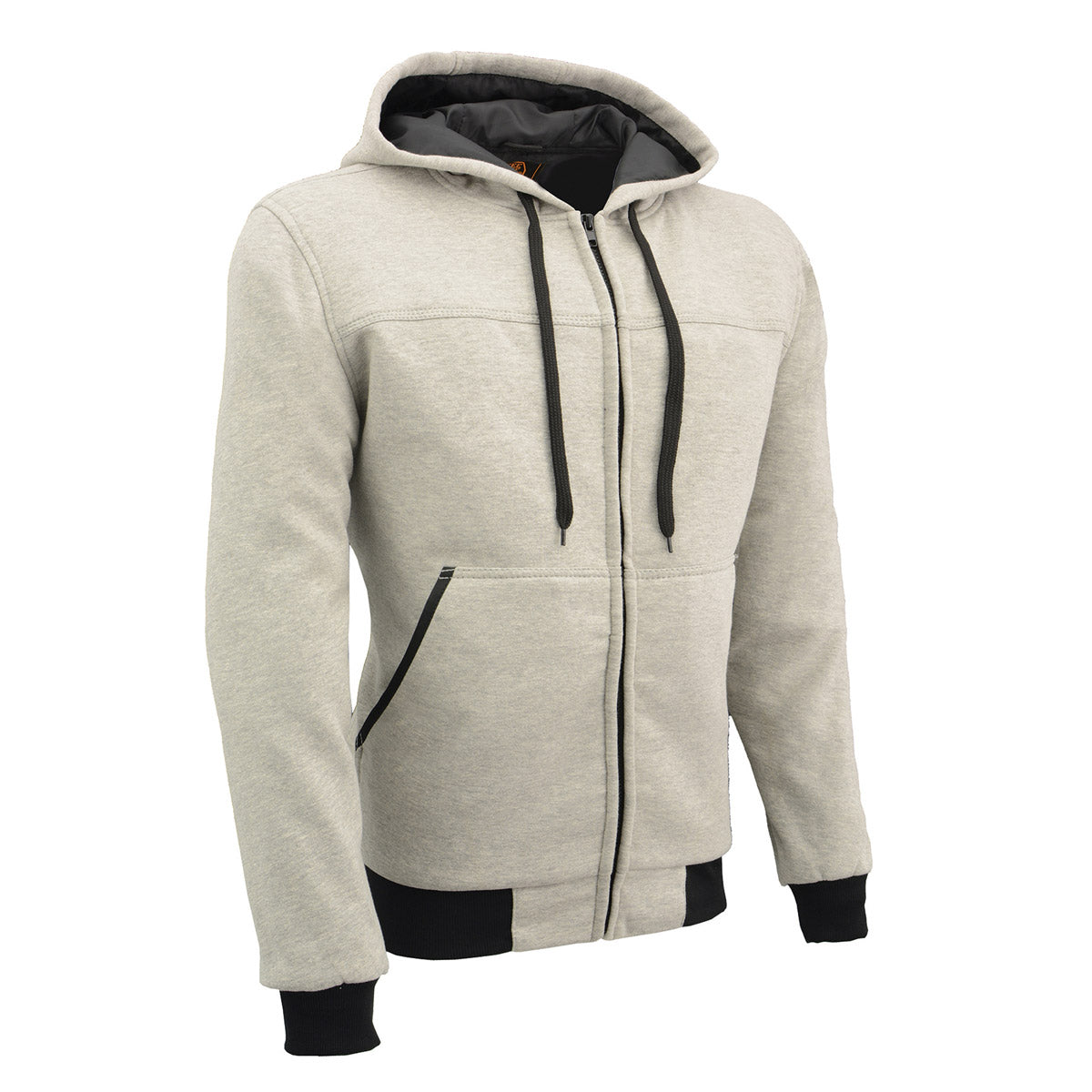 Milwaukee Leather Men's Streetguard Riding Hoodie - Aramid Reinforced with CE Shoulder and Elbow Armor