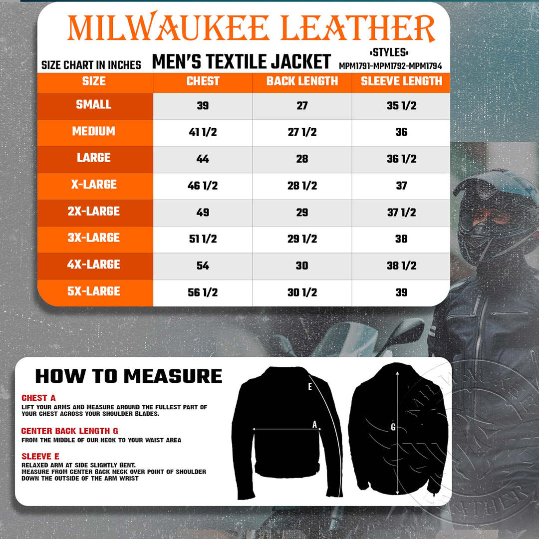 Milwaukee Leather MPM1792 Men&