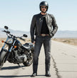 Milwaukee Leather MDM5000 Men's City Limit Black CE Armored Motorcycle Riding Denim Jeans Pants Reinforced w/ Aramid Fibers