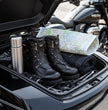 MMCC MB440 Men's Throttle Black Leather Biker Boots - Riding Footwear