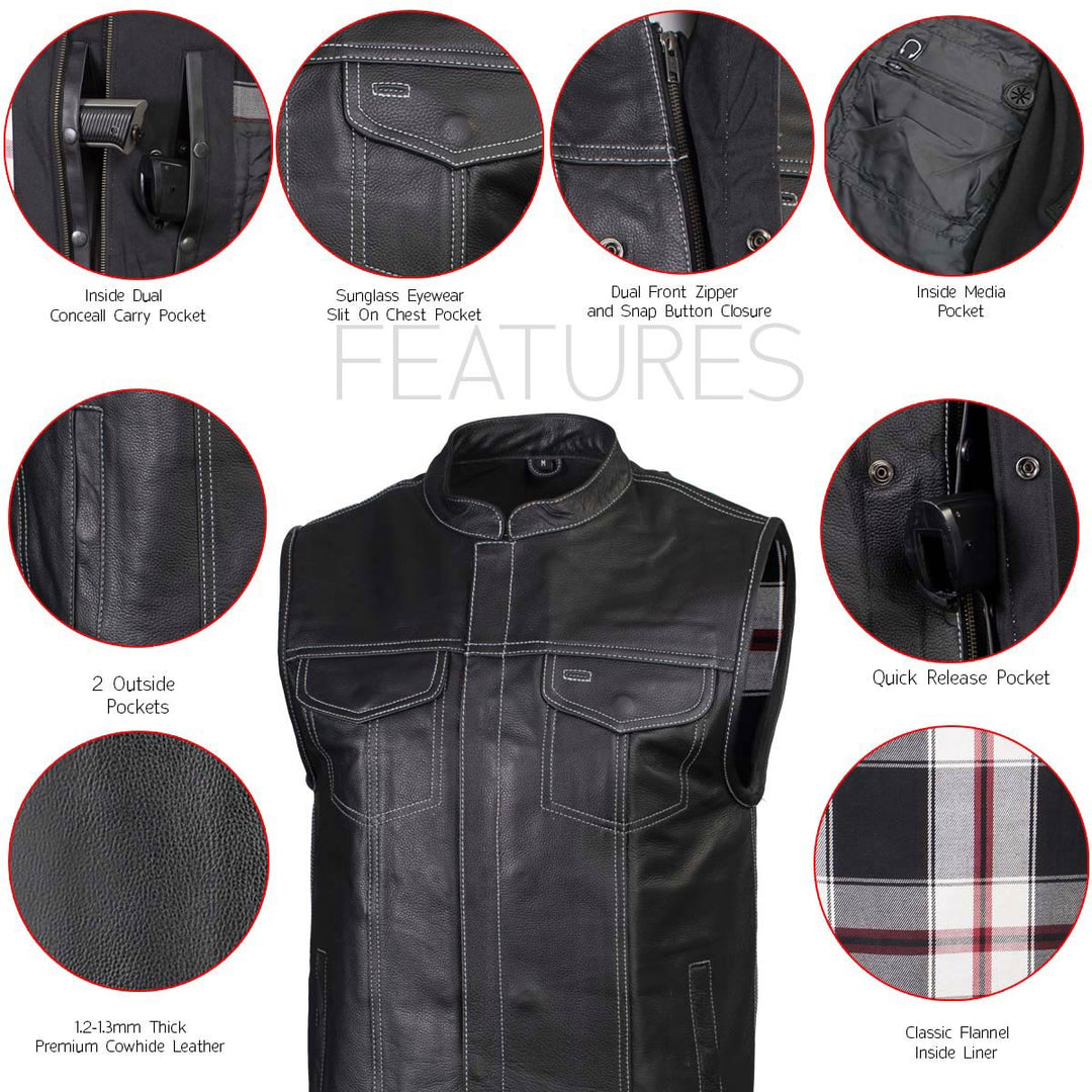 Milwaukee Leather LKM3783 Men&