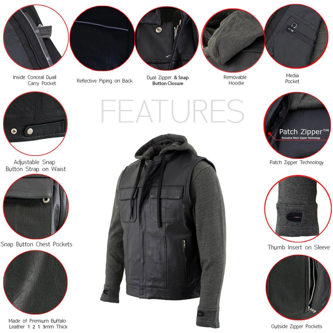 Milwaukee Leather LKM3785 Men&