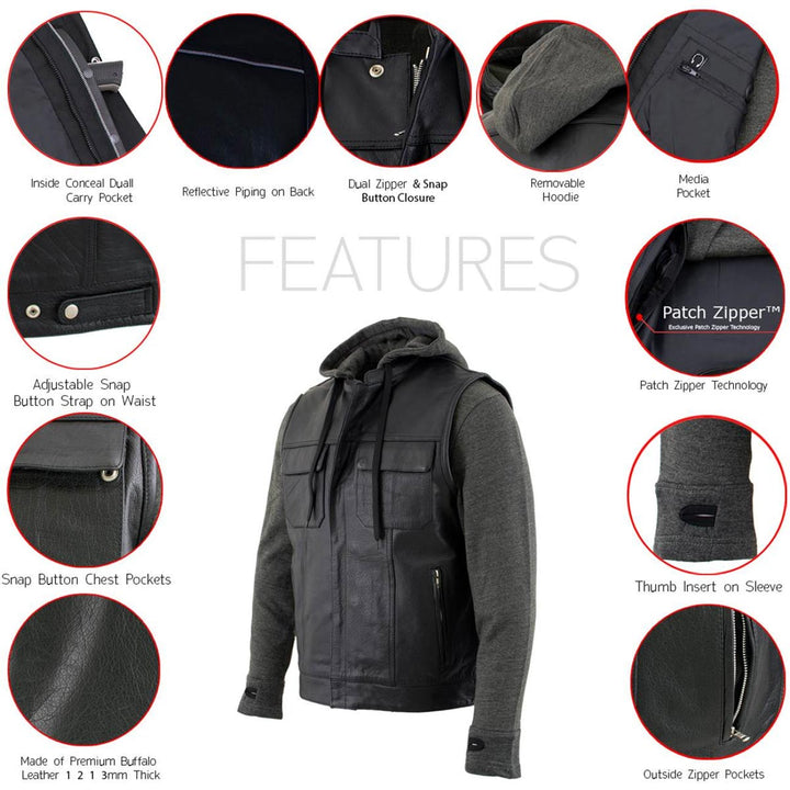 Milwaukee Leather LKM3785 Men&