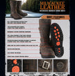 Milwaukee Leather MBM9063 Men's Classic Distressed Brown Leather Motorcycle Engineer Riding Biker Boots