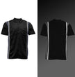 Milwaukee Motorcycle Clothing Co. Men’s Blk/Grey Mechanic Work Shirt – w / Reflective Strip, Rider‑Built MDM11608