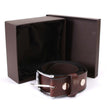 Milwaukee Leather Men's Brown Classic Leather Belt, MP7118