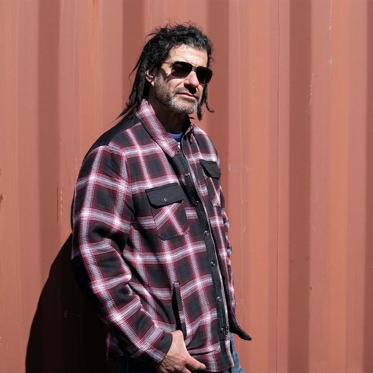 Milwaukee Leather Men’s Heavy Duty Mechanic Work Flannel Shirt, MPM1637