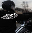 Milwaukee Leather Men's Bare Bones Black Reflective CE Armored Riding Hoodie, Shoulder and Elbow Armor - MPM1798