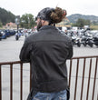 Milwaukee Leather MLM1516 Black Real Leather Motorcycle Jacket for Men – Vintage Brando Style Biker Jacket