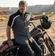 Milwaukee Motorcycle Clothing Co. Men’s Delco Gray/Black Mechanic Rider Ready Shirt w/ Reflective Strip MDM11605