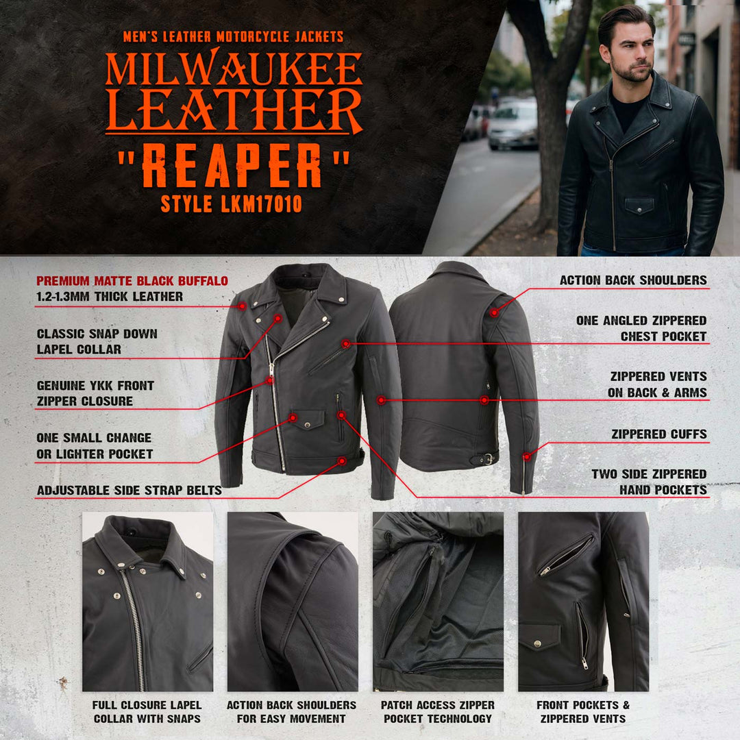 Milwaukee Leather LKM17010 Men&