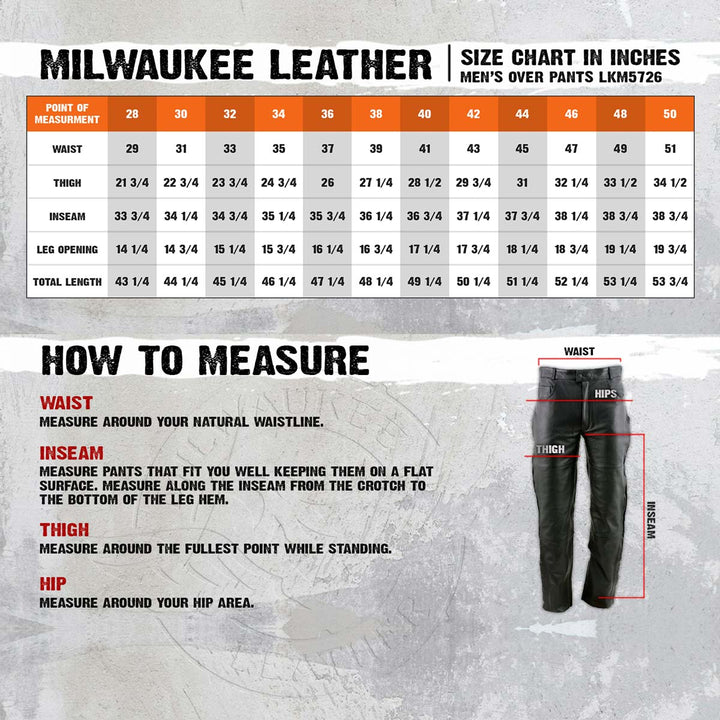 Milwaukee Leather LKM5726 Men&
