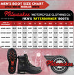 Milwaukee Motorcycle Clothing Co. Men's Black Motorcycle Boots, MB440