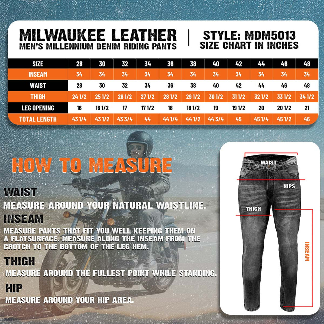 Milwaukee Leather MDM5013 Men&