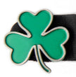 Milwaukee Leather 4-Piece Vest Extender Set - 3 Leaf Clover, Double Chrome Chains, 4-Inch-MLA6035SET