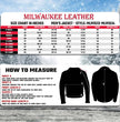 Milwaukee Leather MLM1514SET Men's  All Season Black Premium Leather Motorcycle Jacket w/ Heated and Cool-Tec Technology