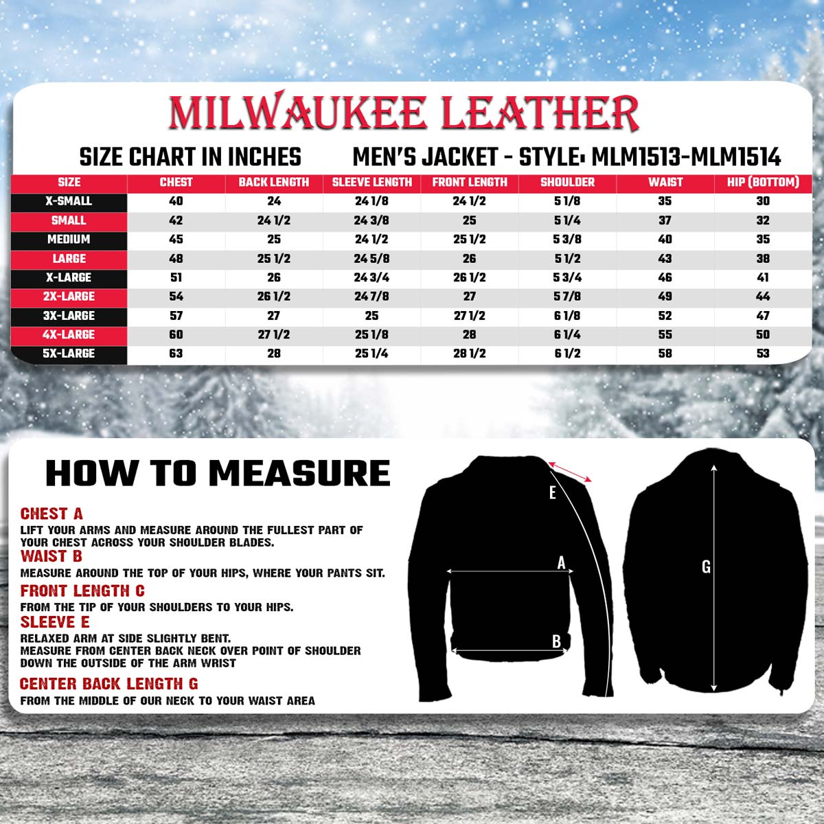 Milwaukee Leather MLM1514SET All Season Black Premium Leather Motorcycle Riders Jacket w/ Heated and Cool-Tec Technology