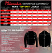 Milwaukee Motorcycle Clothing Co. Men's Black Leather Jacket, MMC10007