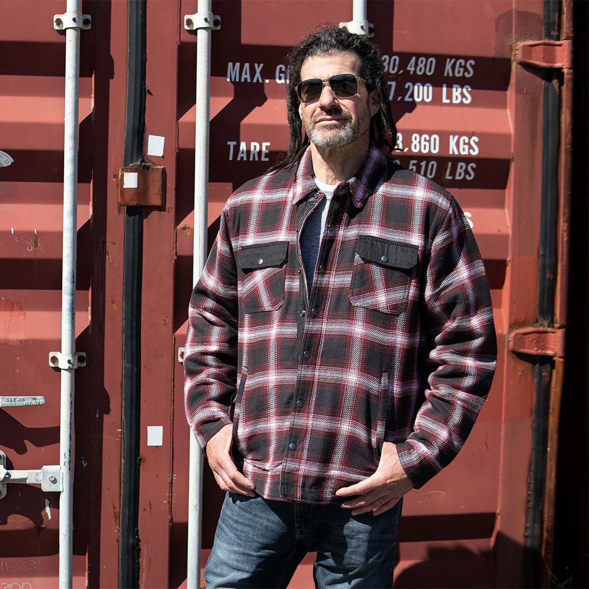 Milwaukee Leather Men’s Heavy Duty Mechanic Work Flannel Shirt, MPM1637