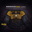 Milwaukee Leather Men’s Two-Tone CE Armored Flannel - Solid Front / Plaid Back - Reinforced w/ Aramid Fibers - MPM1673