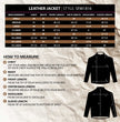Milwaukee Leather Men’s Copperline Black Leather Moto Café Racer Jacket, Stand Collar, 6 Pockets - SFM1816