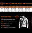 Milwaukee Leather SH1011 Men's Classic Brando Premium Leather Black Motorcycle Riders Leather Jacket w/ Side Laces
