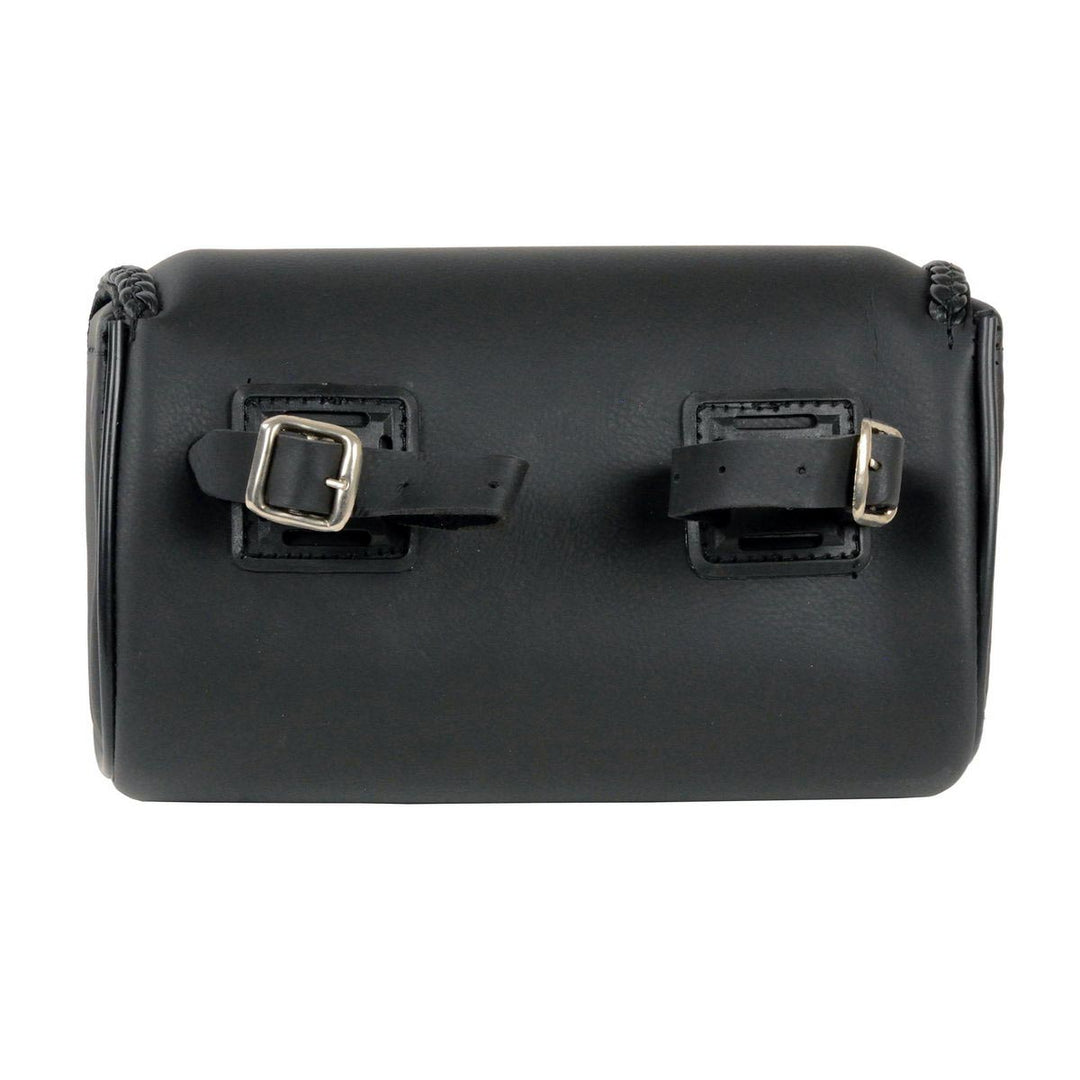 Milwaukee Performance SH627B01 Black PVC Small Braided Motorcycle Tool Bag with Self FastenerClosure