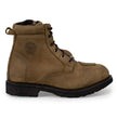 Milwaukee Leather MBL9323 Women's Premium Crazy Horse Vintage Brown Leather Lace-Up Motorcycle Riding Boots