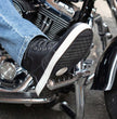 Milwaukee Leather MBM9002 Men's Black Leather Reinforced Street Biker Riding Shoes w/ Shift Protect Ankle Support