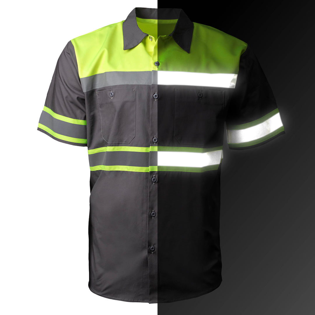 Milwaukee Motorcycle Clothing Co. Men’s Mechanic Work Shirt, MDM11615