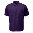 Milwaukee Motorcycle Clothing Co. Men's Super Duty Purple Mechanic Shirt