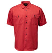 Milwaukee Motorcycle Clothing Co. Men's Super Duty Red Mechanic Shirt