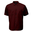 Milwaukee Motorcycle Clothing Co. Men's Super Duty Burgundy Mechanic Shirt