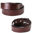 Milwaukee Leather Men's Brown Classic Leather Belt, MP7118