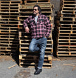 Milwaukee Leather Men’s Heavy Duty Mechanic Work Flannel Shirt, MPM1637