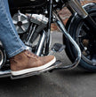 Milwaukee Leather MBM9113 Men's Brown Waterproof Leather Motorcycle Reinforced Riding Shoes w/ Ankle Support