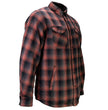 MMCC Men's 'Outlaw' Reversible Flannel Shirt - 100% Cotton Snap Front Plaid w/ Chest and Hand Pockets - MNG11800