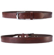Milwaukee Leather Men's Brown Classic Leather Belt, MP7118