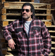 Milwaukee Leather Men’s Heavy Duty Mechanic Work Flannel Shirt, MPM1637