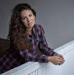 Milwaukee Leather MNG21604 Women's Casual Black with Pink Long Sleeve Casual Cotton Flannel Shirt